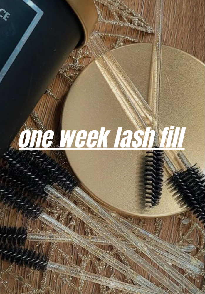 Classic 1 week fill