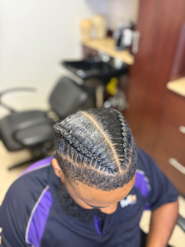 2 Men's Braids
