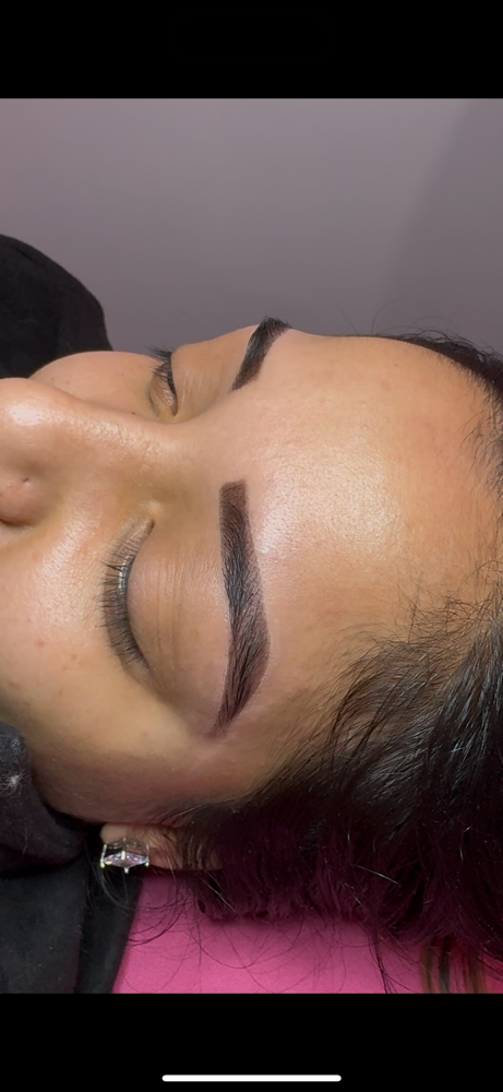 Eyebrow waxing and/or Tinting
