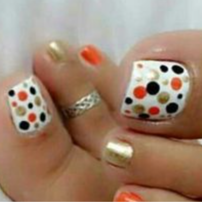 Toe Nail Art at Blush Beauty Boutique in Easton, PA