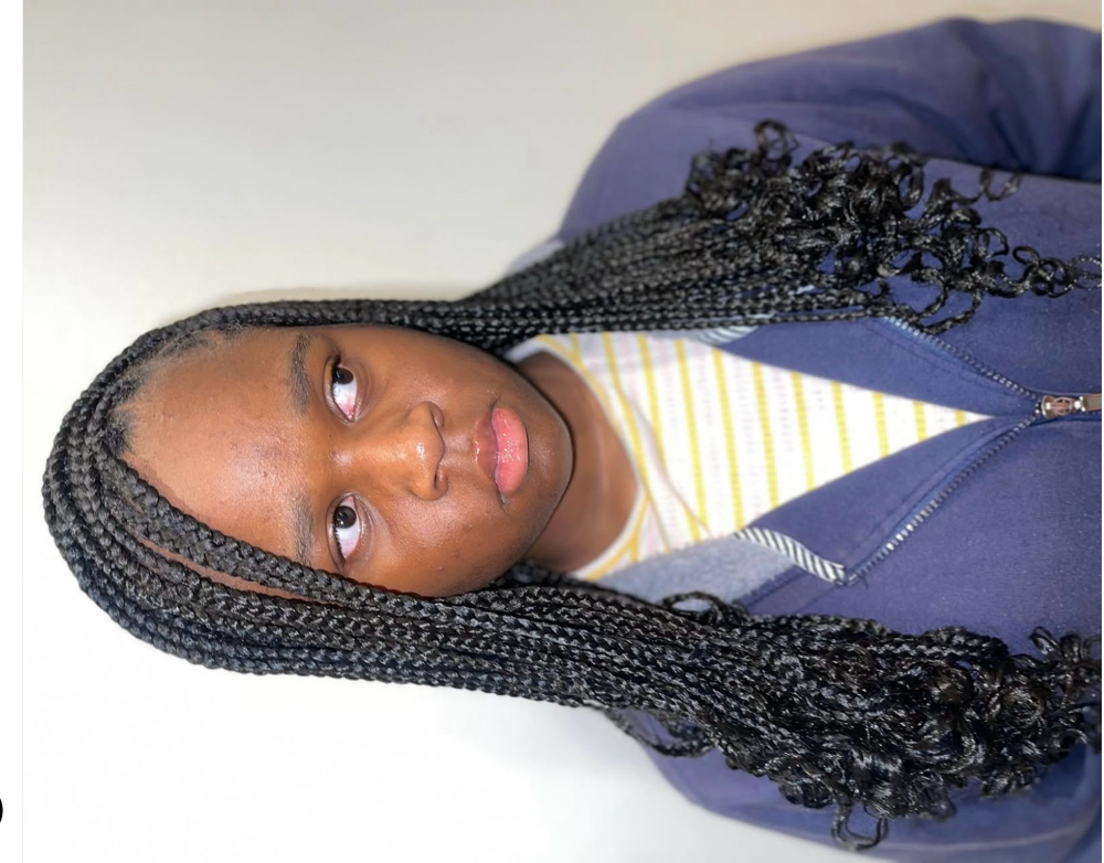 Kid Knotless (age 8-12) at A Daye’s Journei Beauty Bar in DeSoto, TX
