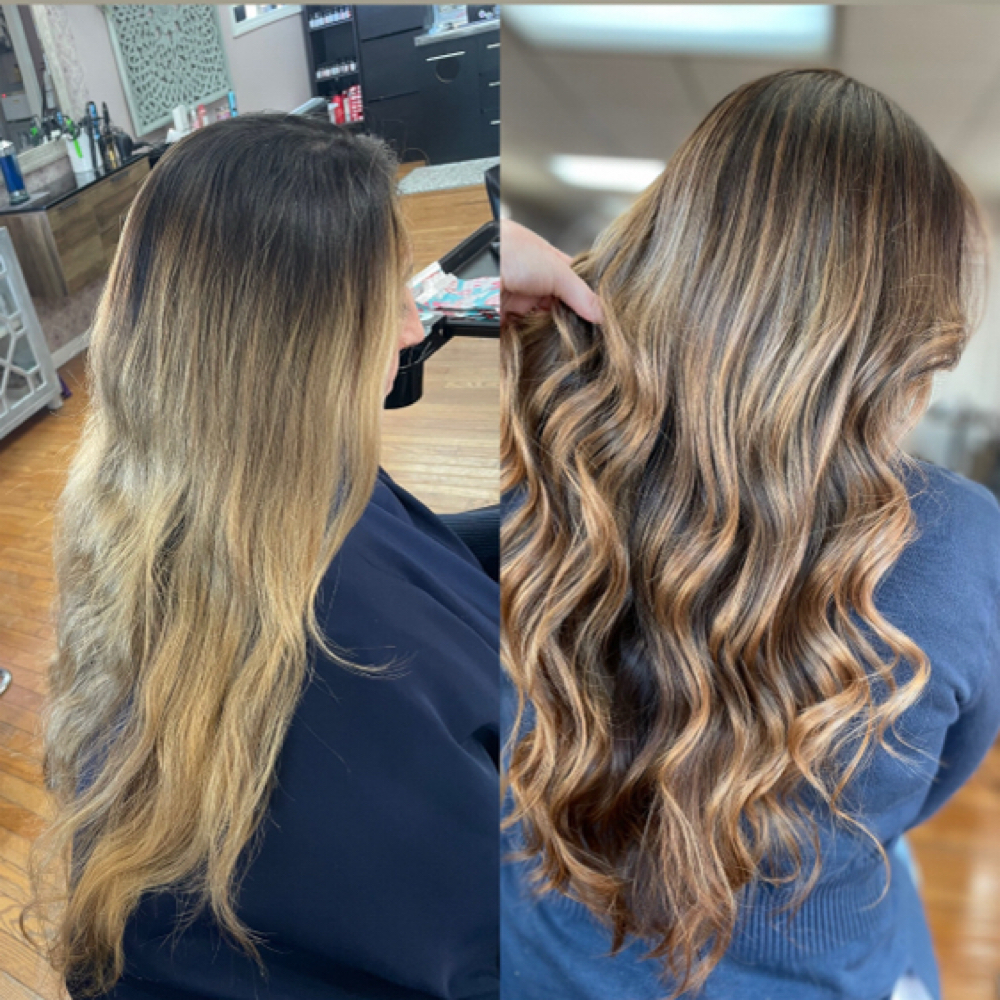 Partial Lightening Service at Styled By Colby in Wallingford, CT