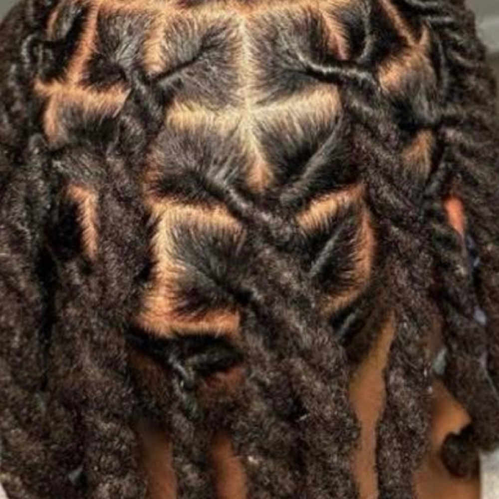 Loc Maintenance at Refined Crowns - RC Styles in Arlington, TX