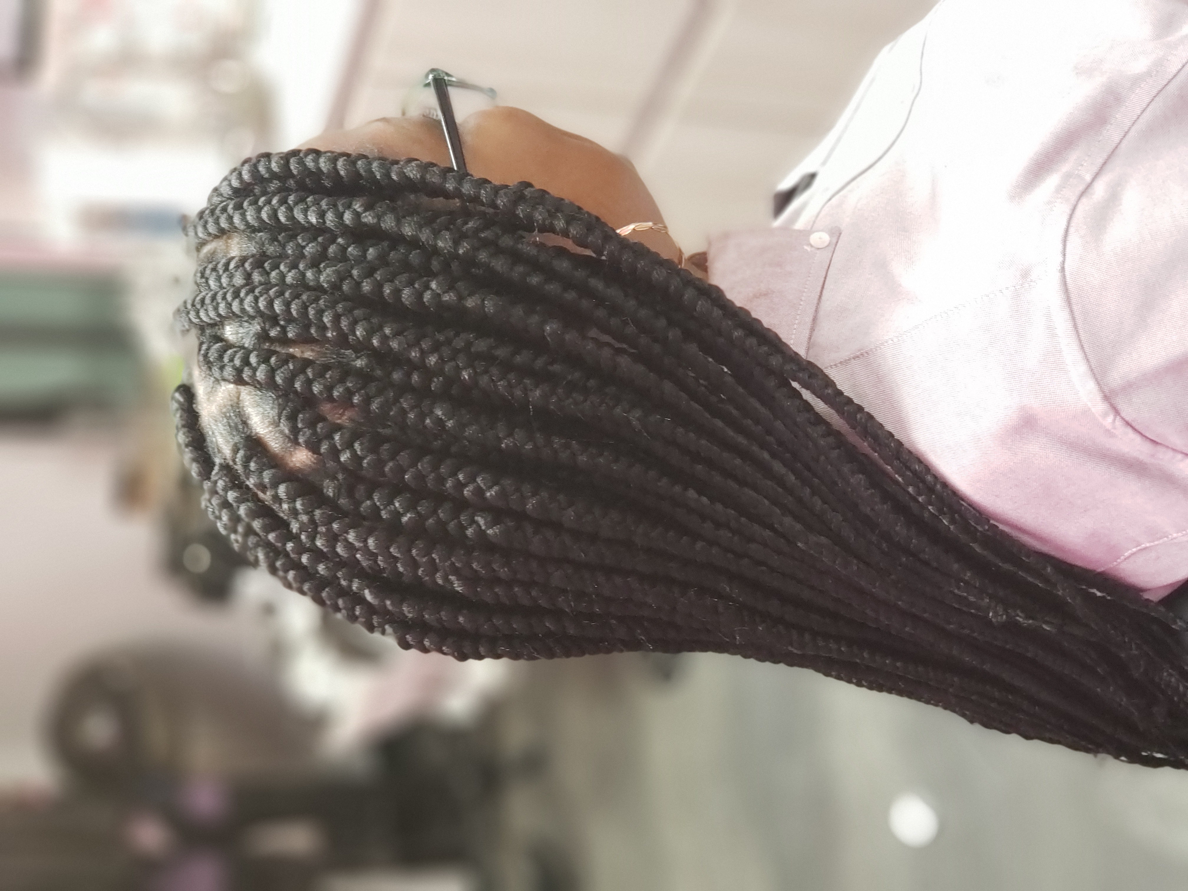 Medium Box Braids