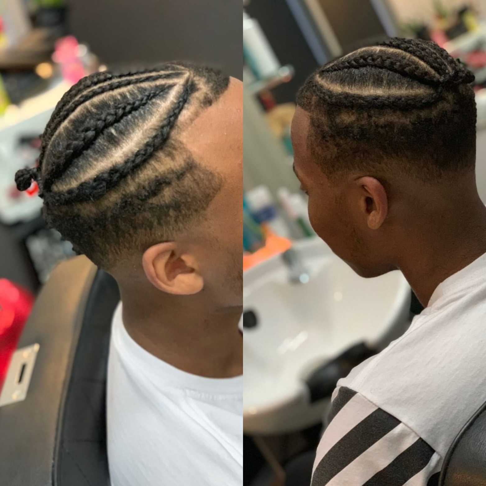 Men braids