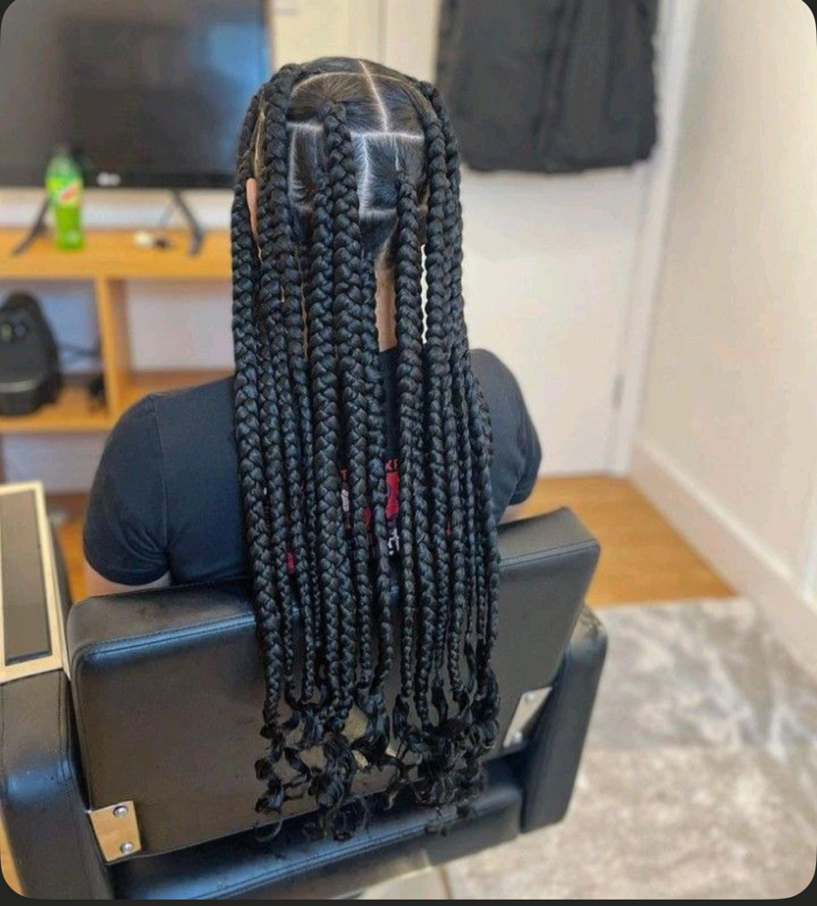 Jumbo Knotless Braids