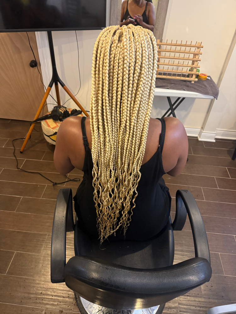 Box Braids (Medium Parts)