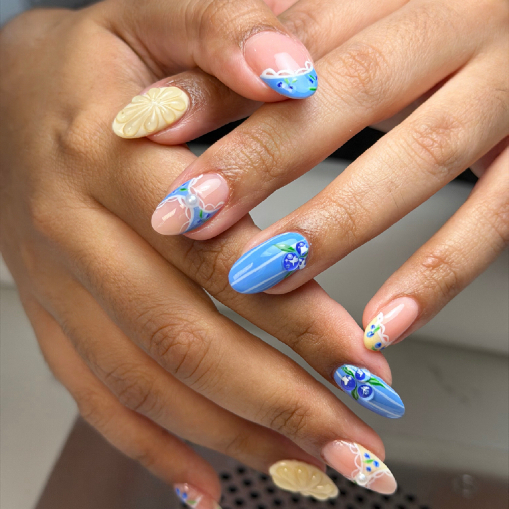 Overlay On Natural Nail at Polish Me Pretty in Eagle Pass, TX