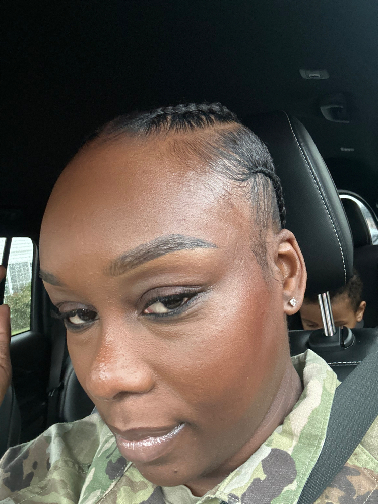Feed In Corn Rows (6 Braids)