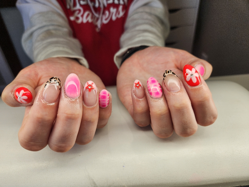 Acrylic Nail Fill