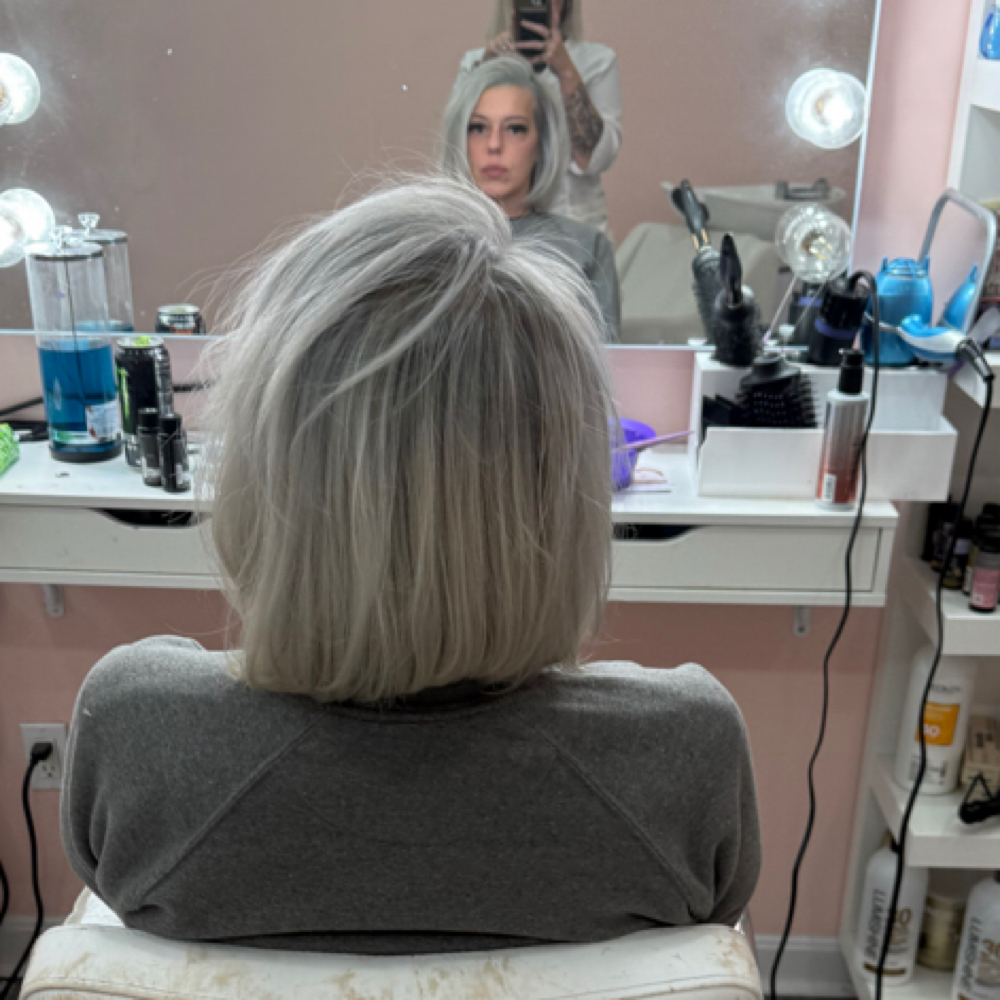 All Over Blonding at GiaRo’s Brows & Blinkers in Pittsburgh, PA