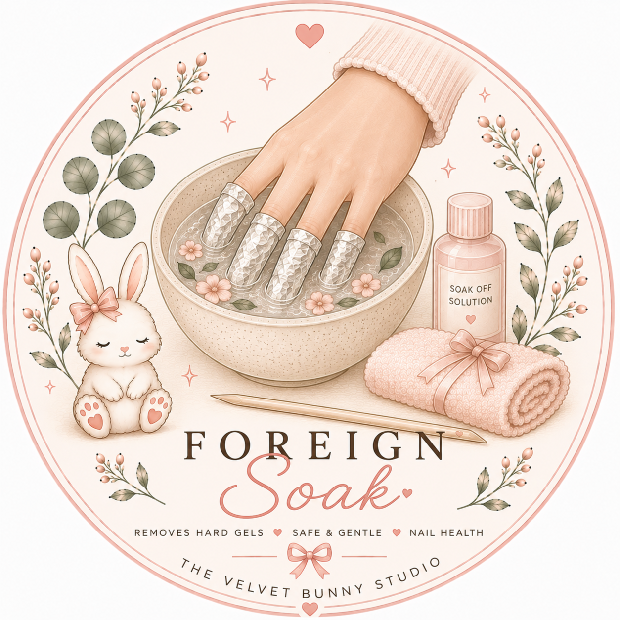 Foreign Soak Off at The Velvet Bunny Studio in Tulsa, OK