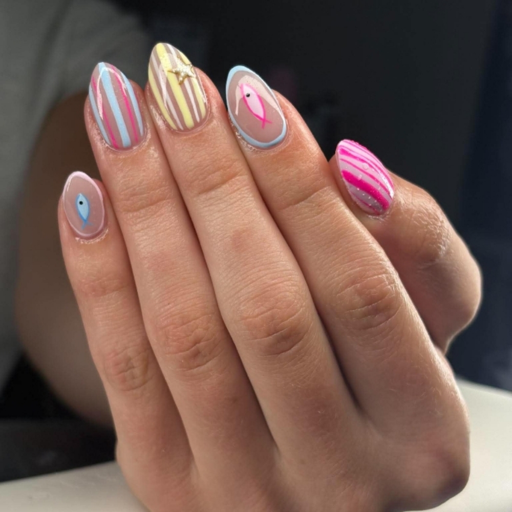 Gel X Nail Enhancements at Flourish Health & Wellness in Howard City, MI