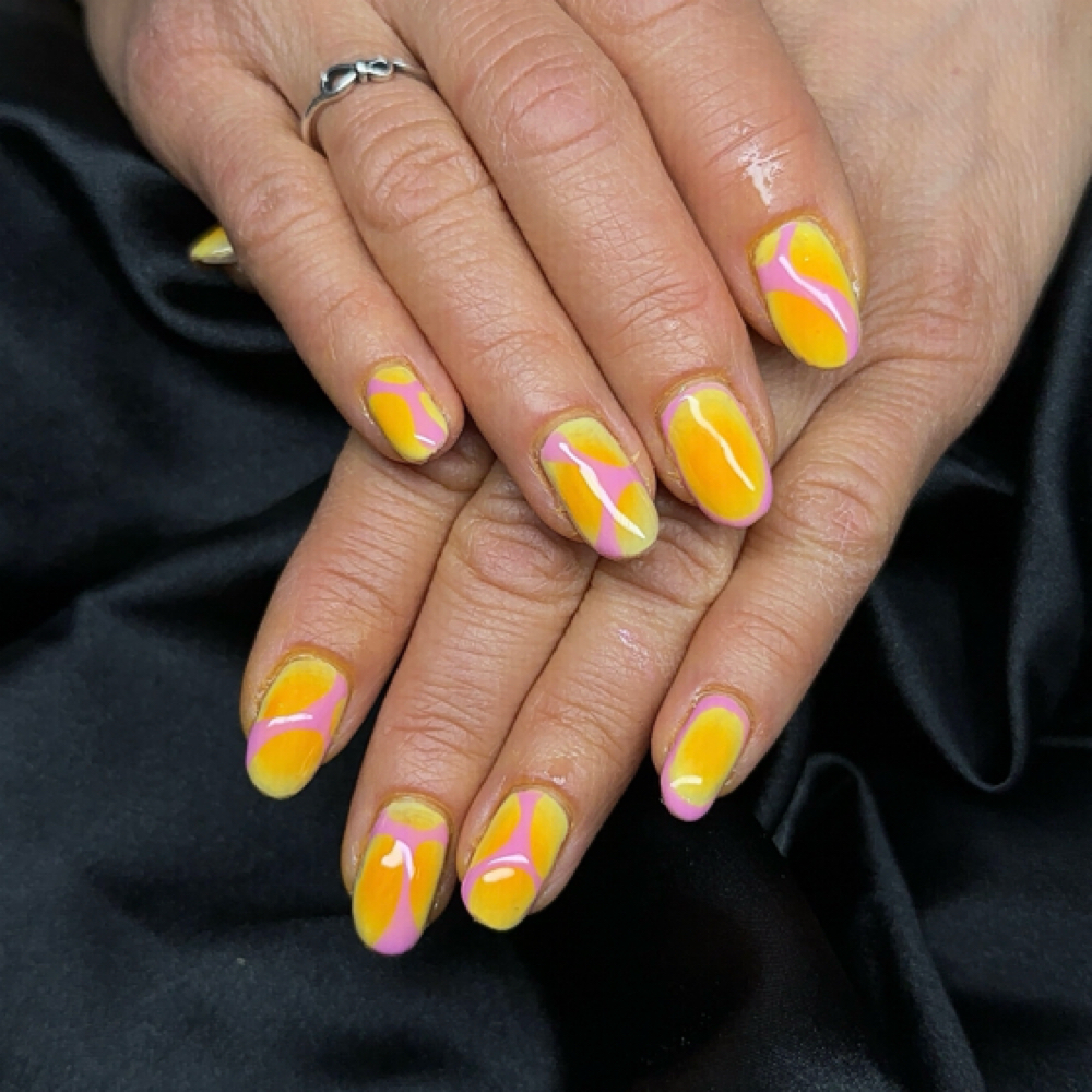 Structured Manicure Fill at Lunar Nails in Southampton, MA
