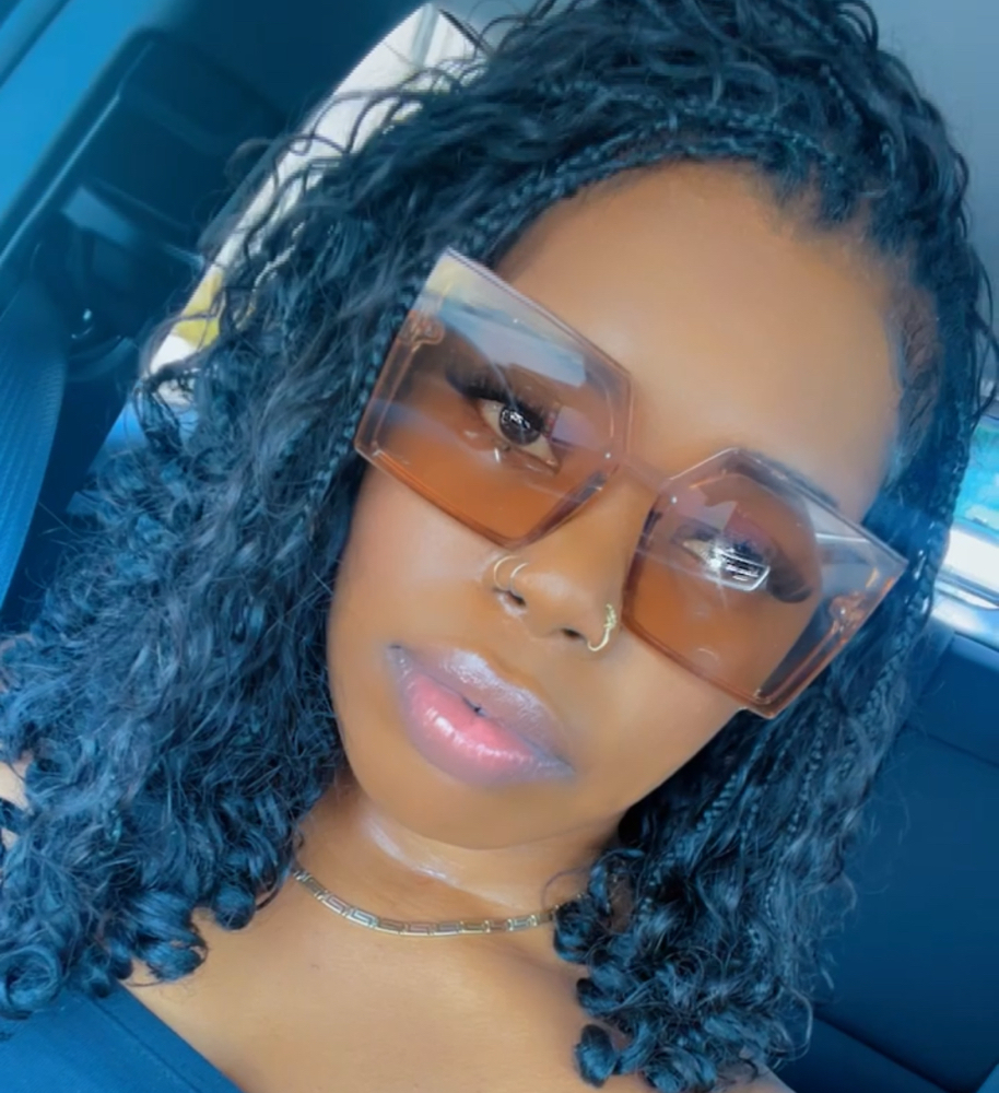 Boho Knotless Bob