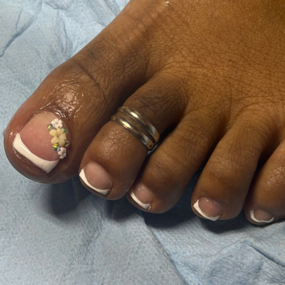 Acrylic Toes at Missy Thenailpixie in Fort Worth, TX