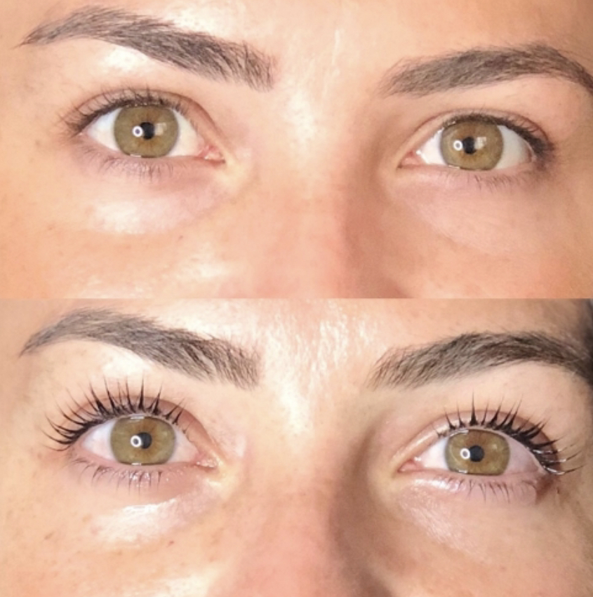 Lash Lift with tint