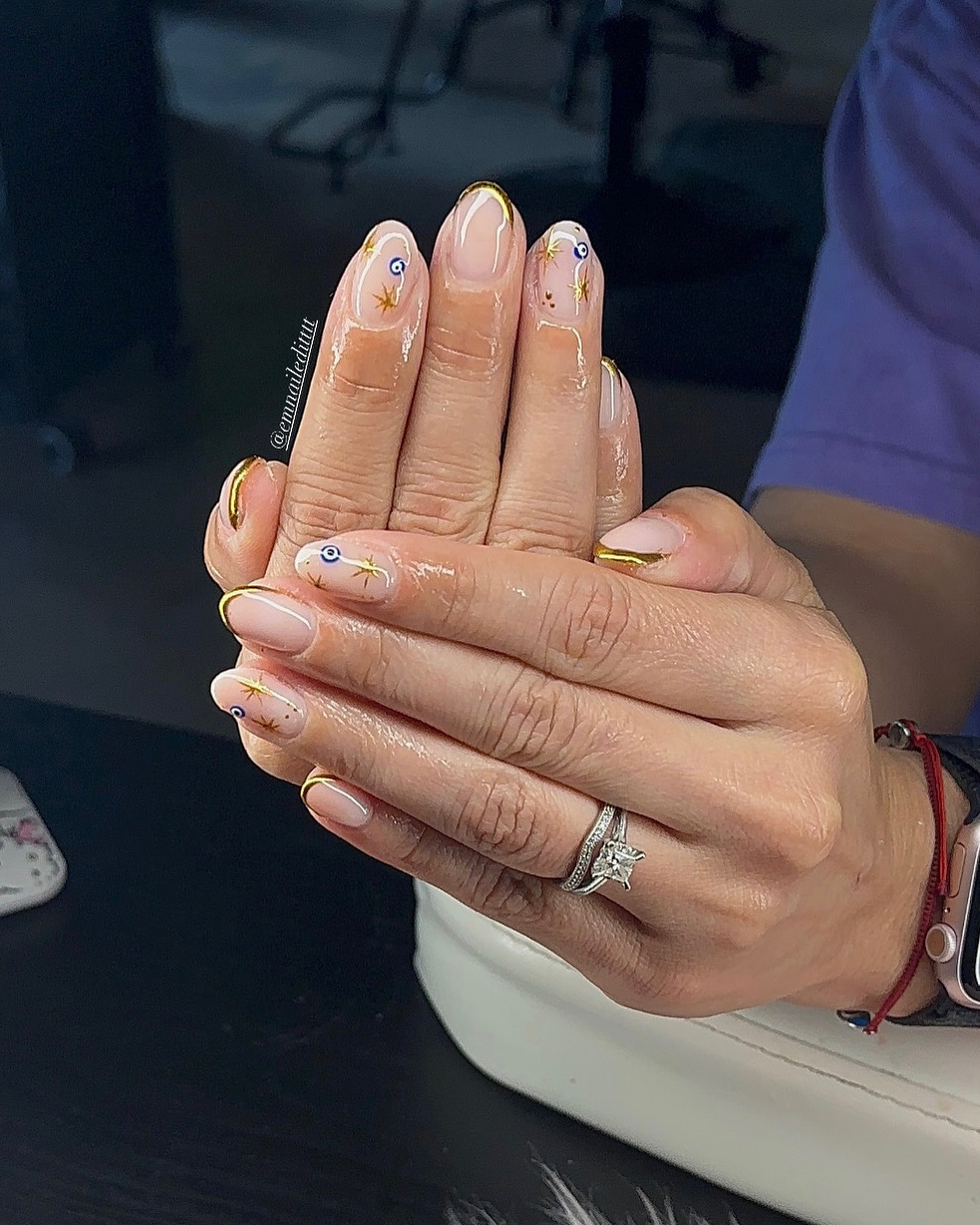 Builder Gel manicure at Waxed Culture in Olmos Park, TX