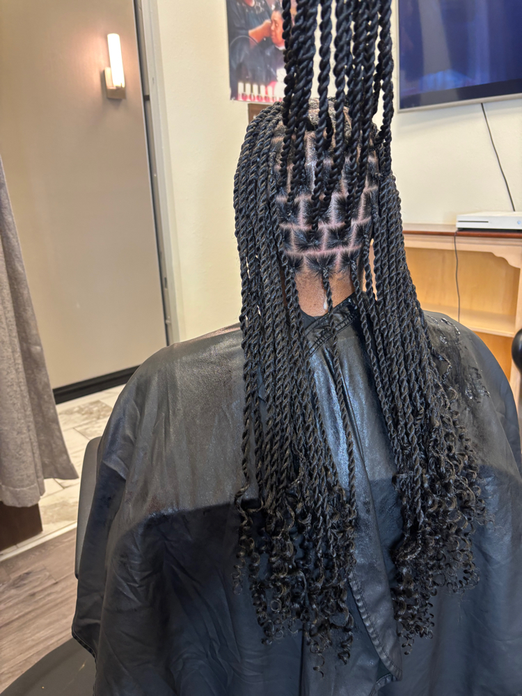 Knotless twist Sm/Med