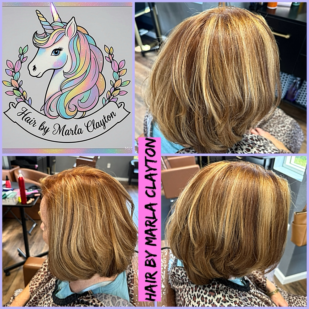 10 Foil & Blowout at Hair by Marla Clayton in Port Charlotte, FL