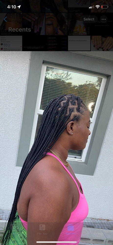 Medium Knotless Plaits