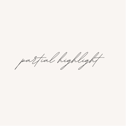 partial highlight