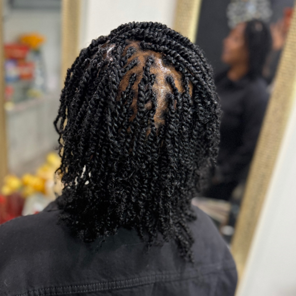 Small Human Hair Twist at Hot HD Studio in Pleasant Hill, CA