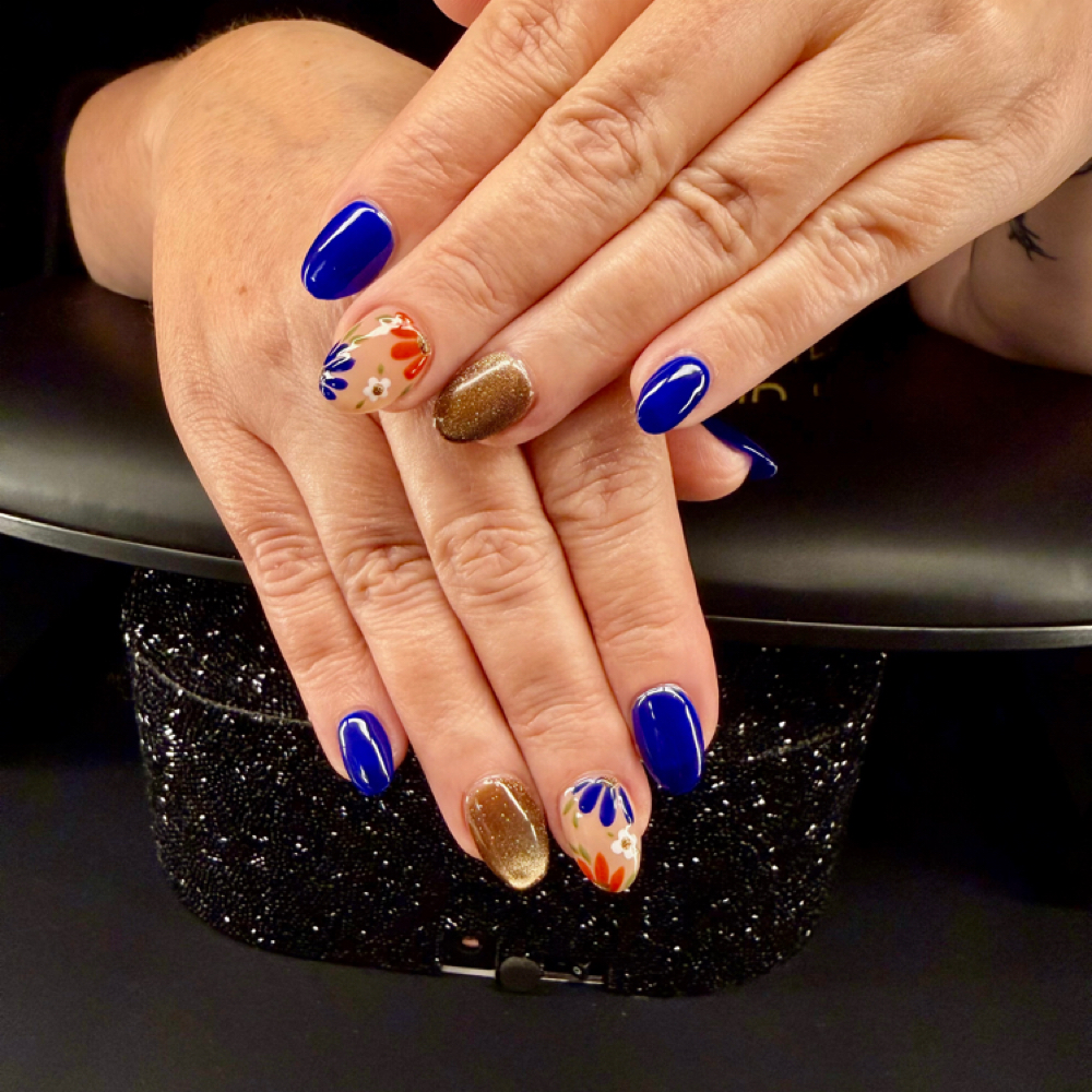 Gel X Extensions(Simple Nail Art) at Emerald Roe Nails in Goose Creek, SC