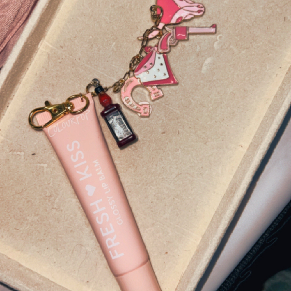 Charm Bar Lipgloss Keychain at Western Rose Salon in Dublin, PA