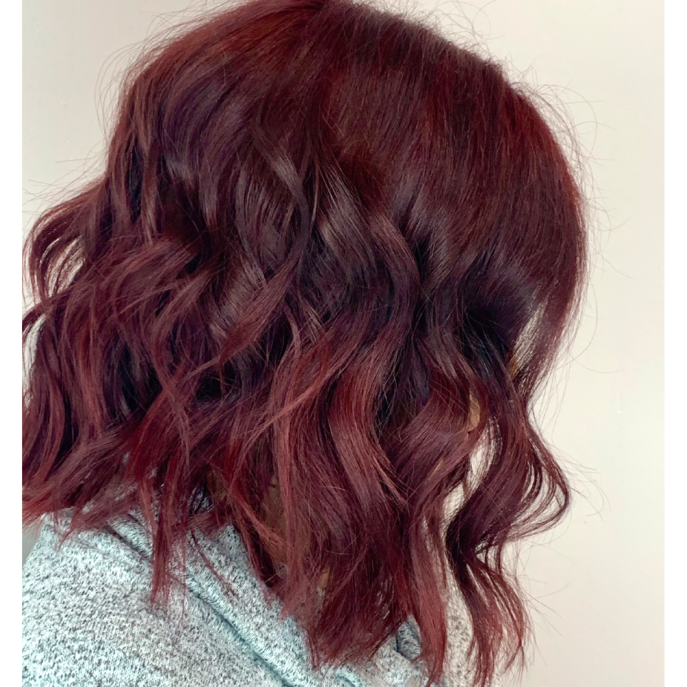 Short Solid Hair Color