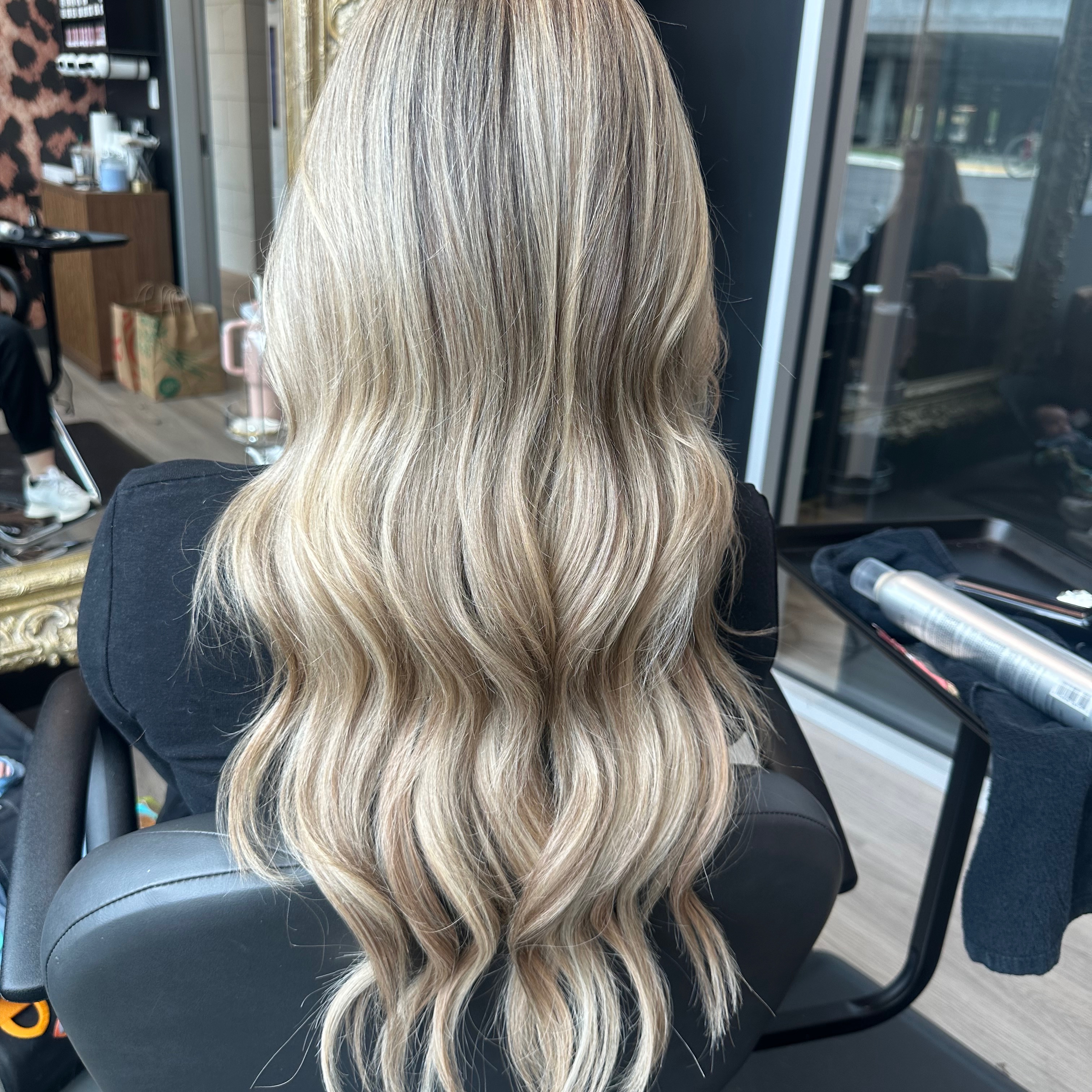 Handtied Extenions Move Up/Removal at k studio in Annapolis, MD