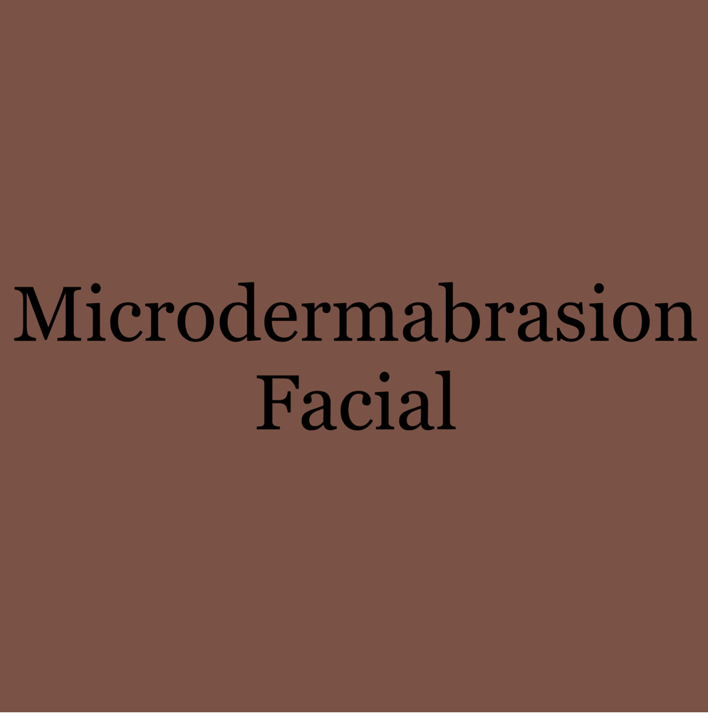 Microdermabrasion Facial