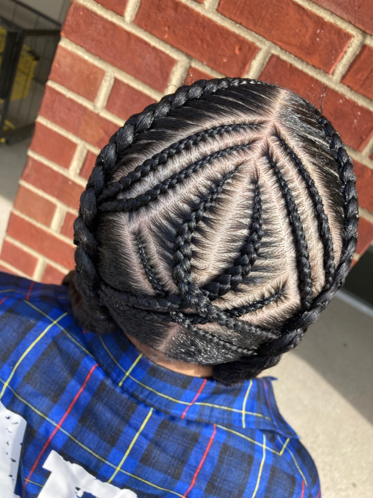 2 Braids With Designs
