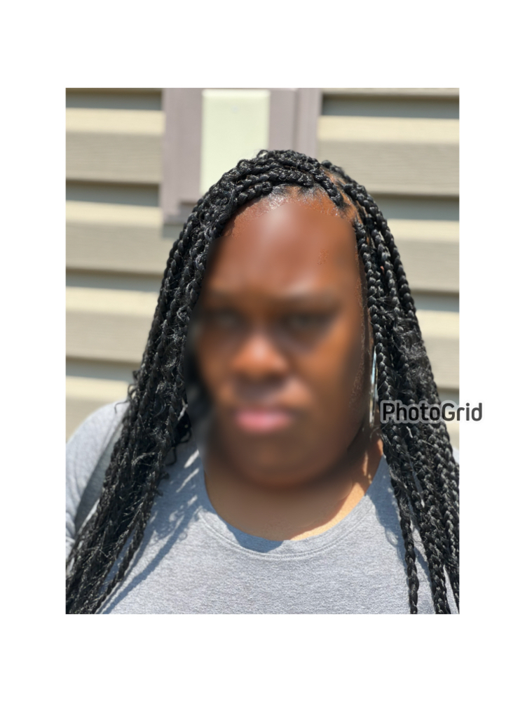 Medium Box Braids