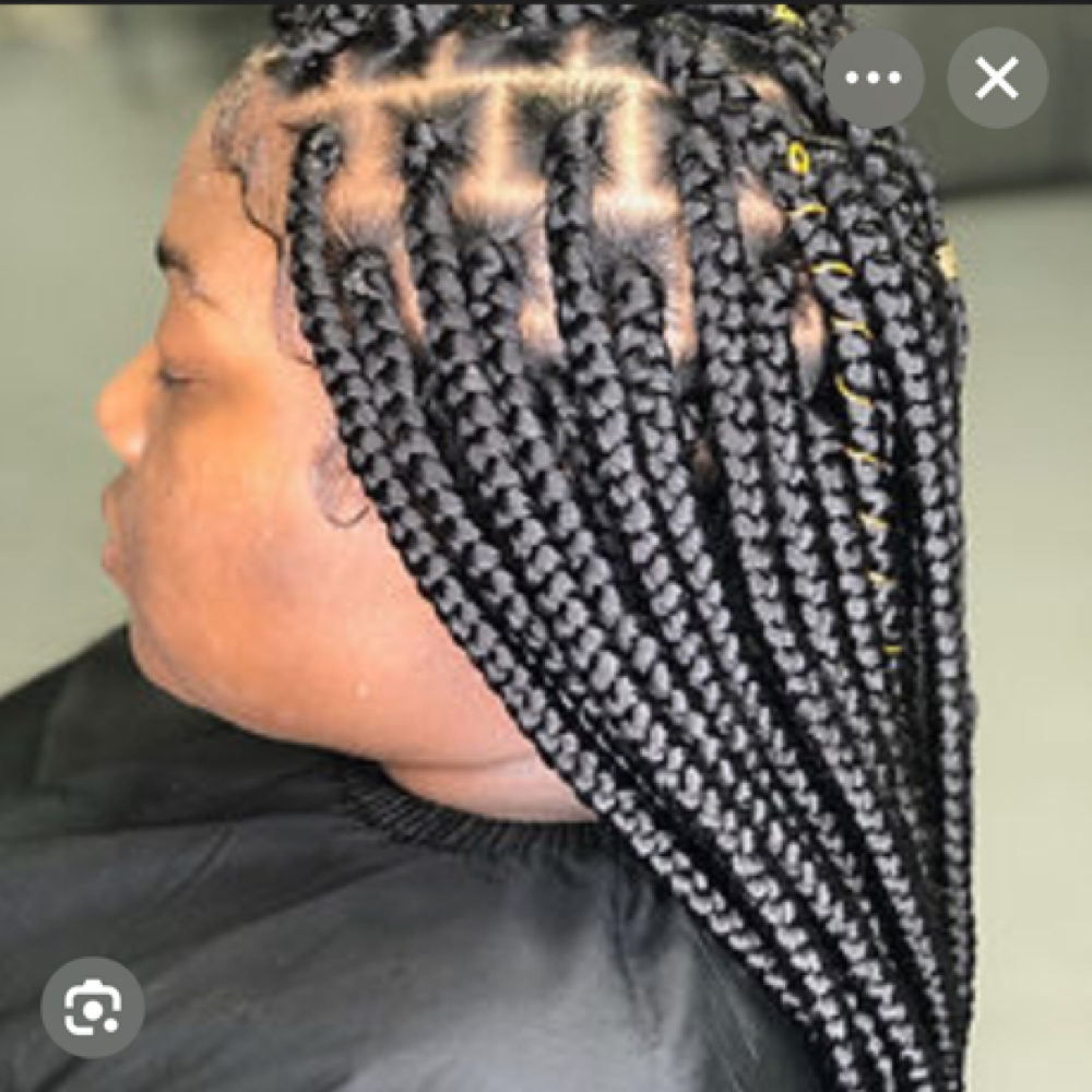 Box Braids at New Beginnings Hair & Beauty Salon in Spokane, WA