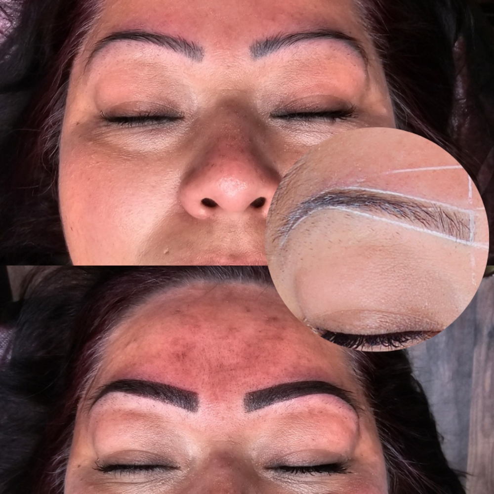 FOREIGN TOUCH UP | Ombré Powder at Ink & Brow Studio in Hanford, CA