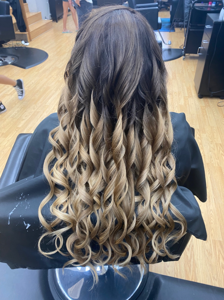 Balayage with Root shadow