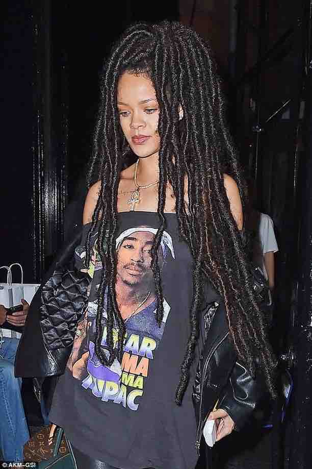 Rihanna Faux Locs