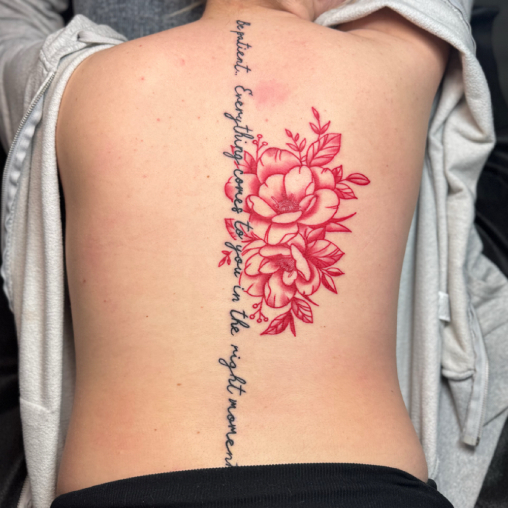 Tattoo $400 at Sassy B Salon & Spa, Fire Pit Tattoos & Beyond the Lines in East Bank, WV