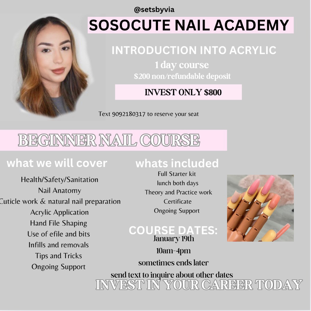 1 DAY ACRYLIC TRAINING