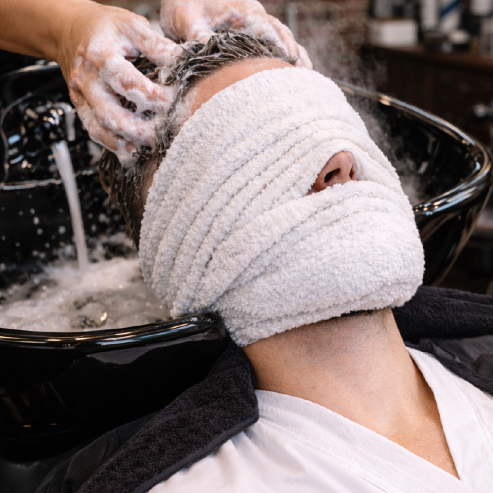 Double Up Shampoo at Fades and Flow by Nicole LLC in Mount Pleasant, WI