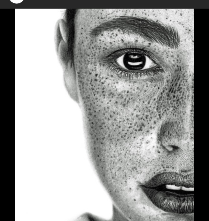 Freckles Tattoo, Full Face