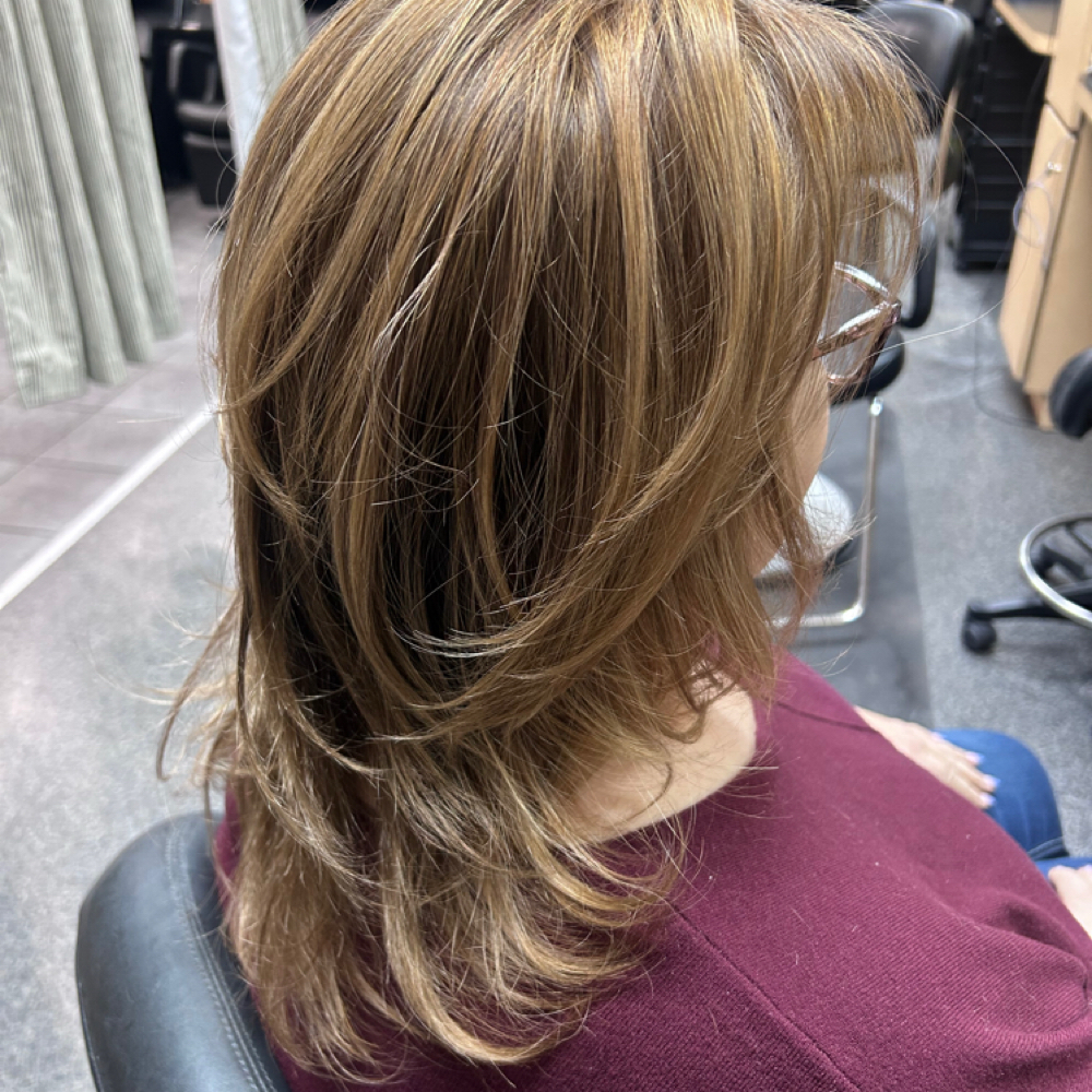 Partial Hightlight with a Haircut