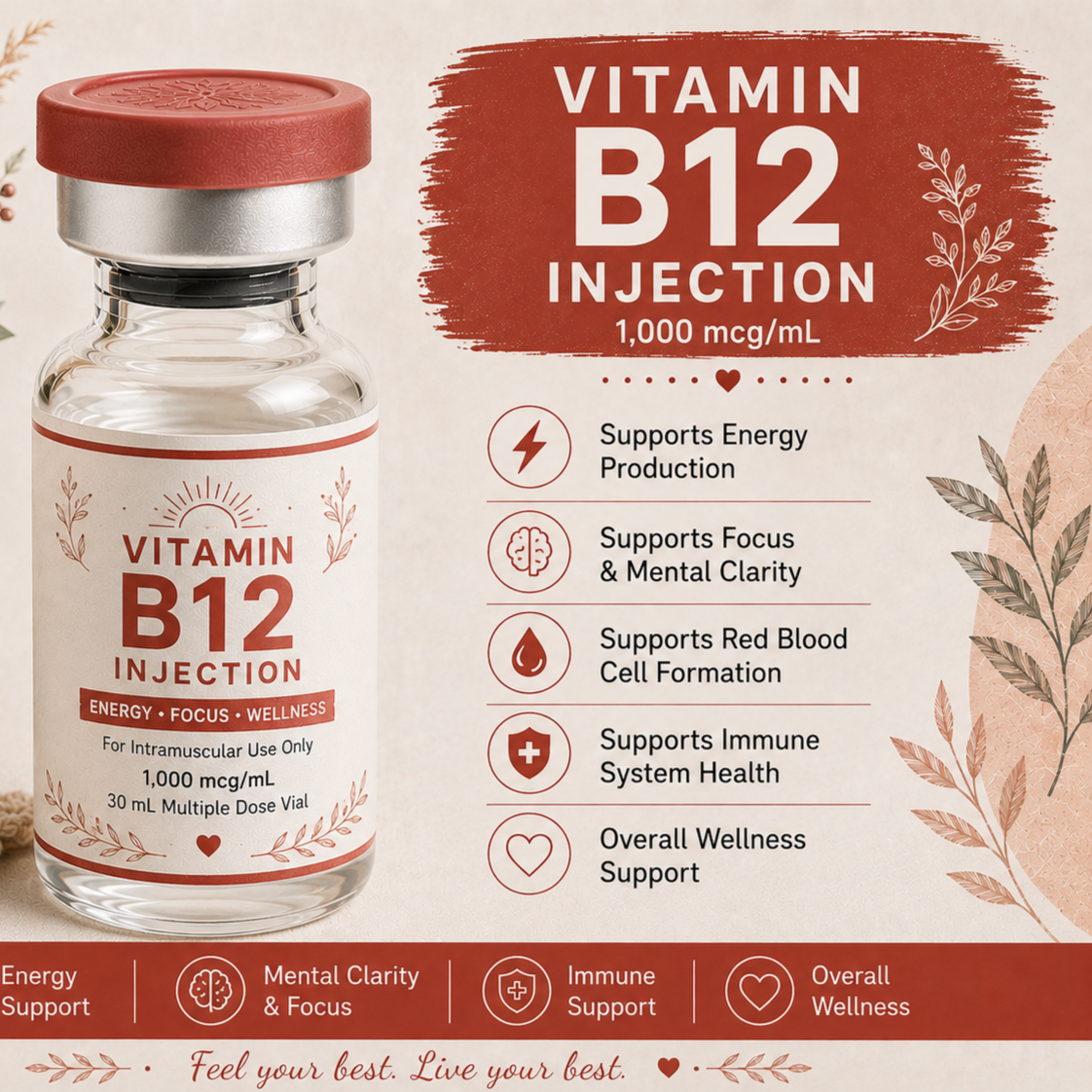 Vitamin B12 injection (Weekly) at Well Life Integrated Medical LLC in Okeechobee, FL