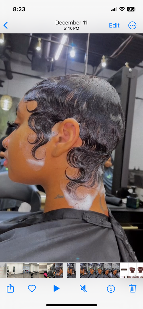 Pixie Shampoo & Style (Relaxed)