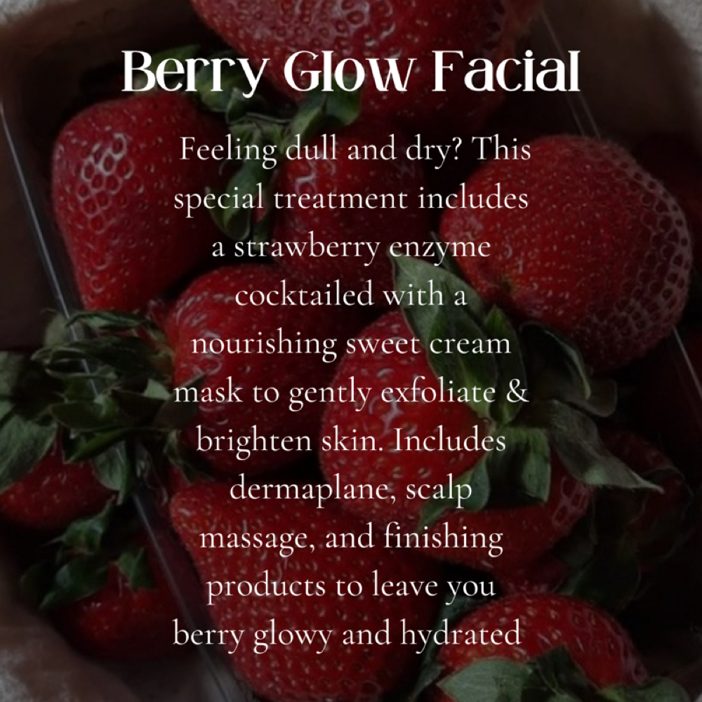 Berry Glow Facial at KP Beauty in Albemarle, NC