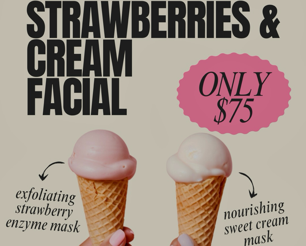 Strawberries & Cream Facial