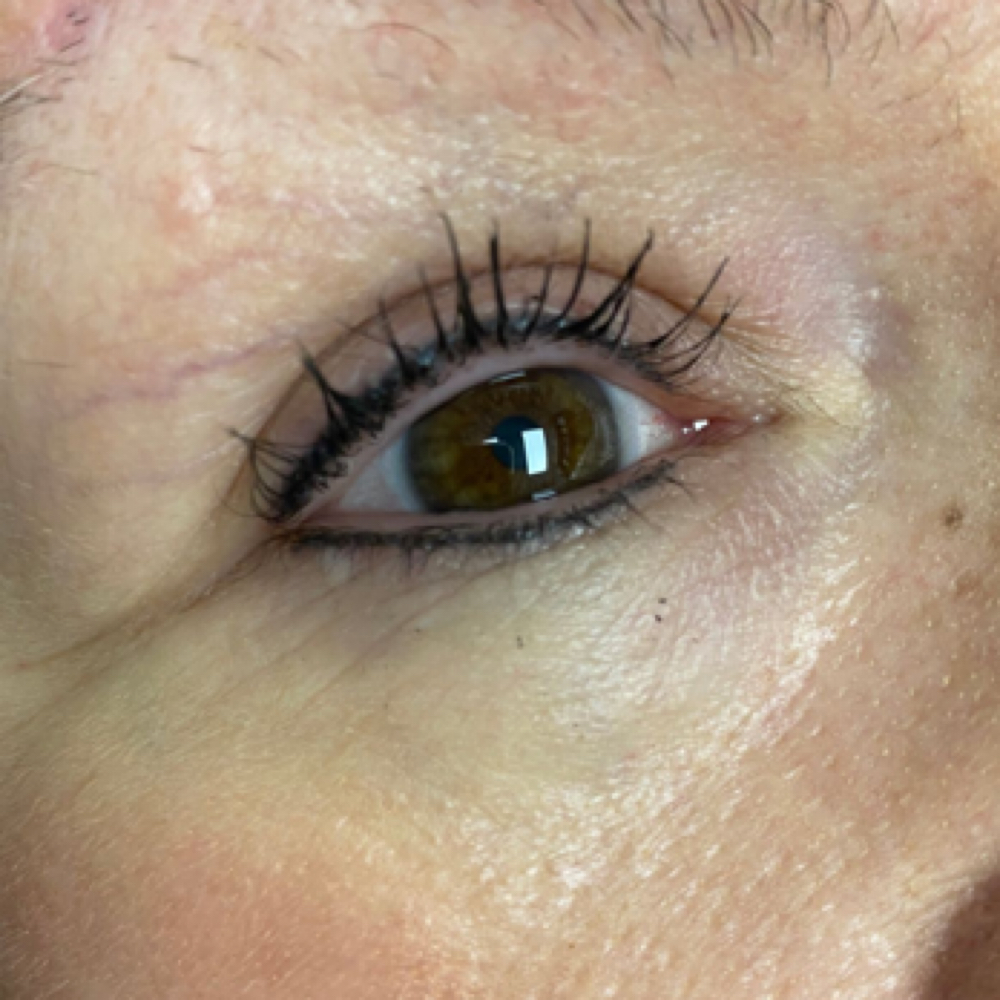 Eyeliner on bottom of eyes only at Marco Island Aesthetics