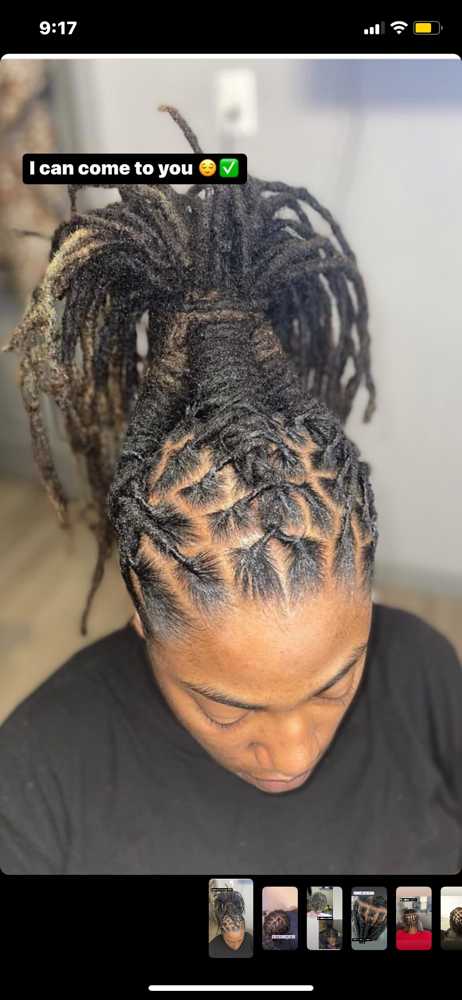 Braided Up Ponytail at Estrebeautyy in Columbia, MO