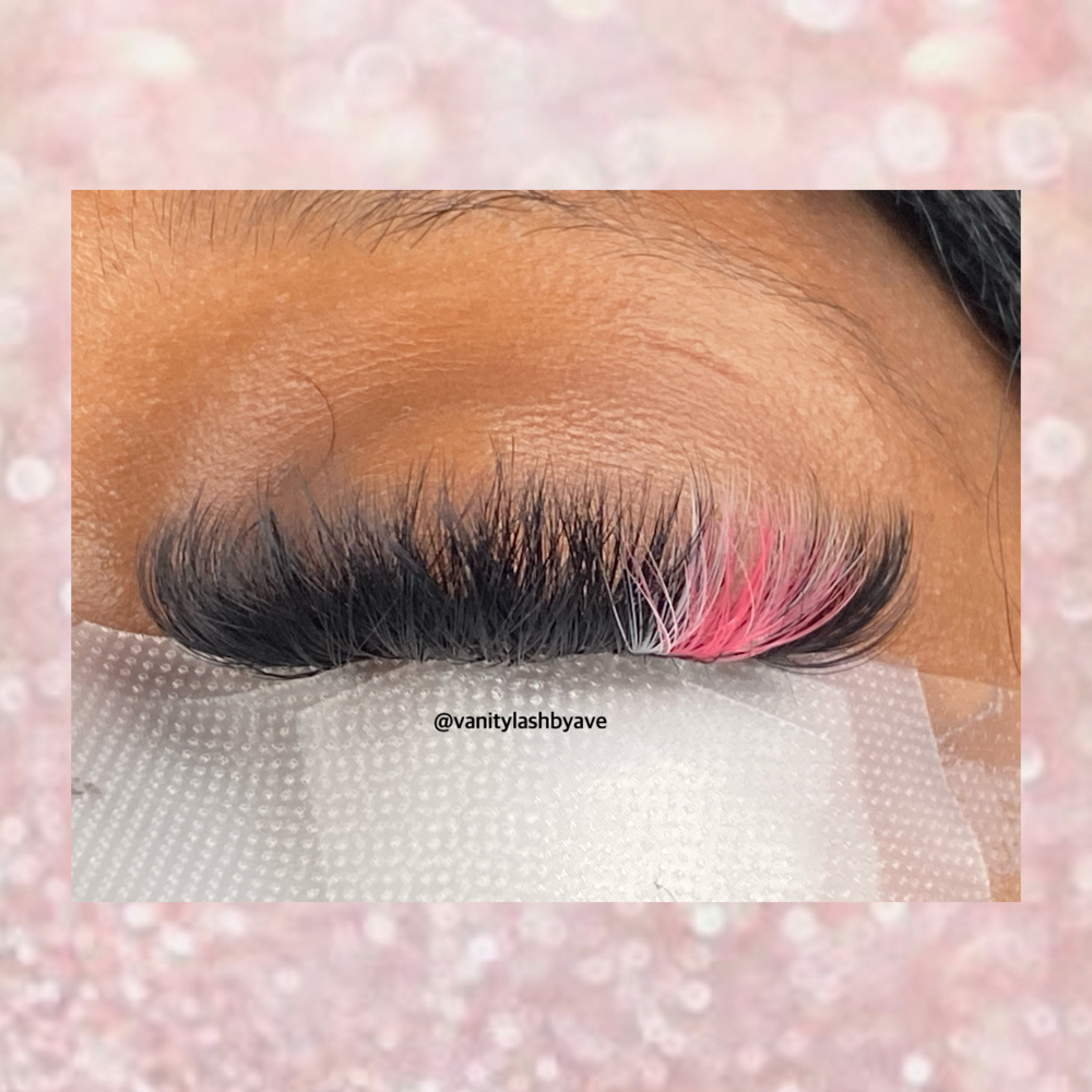 Colored Lashes (Per Color)
